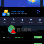 全新UI五种语言微盘系统/出海版理财系统/外汇投资理财/虚拟币USDT充值